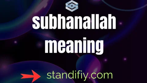 subhanallah meaning