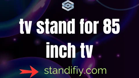 tv stand for 85 inch tv