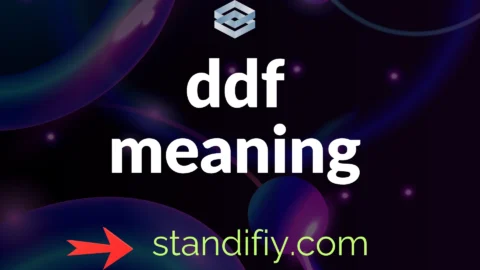 ddf meaning