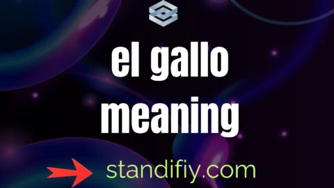 el gallo meaning