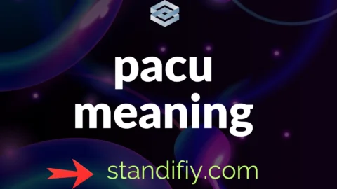 pacu meaning