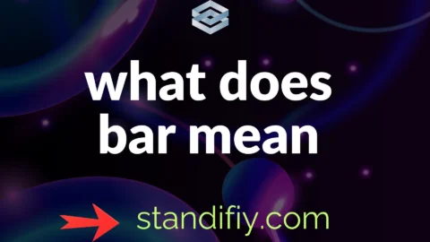 what does bar mean