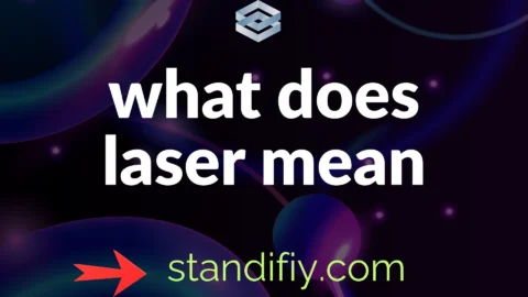 what does laser mean