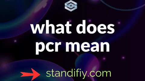 what does pcr mean