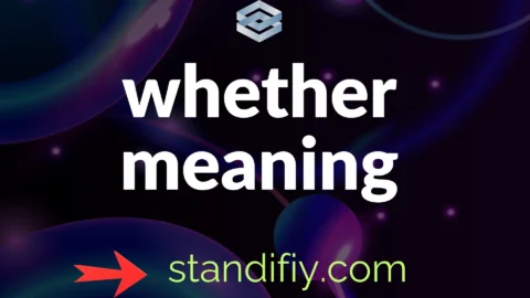 whether meaning