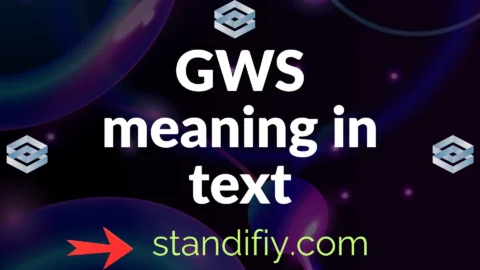 gws meaning in text