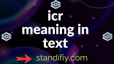 icr meaning in text
