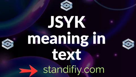 jsyk meaning in text