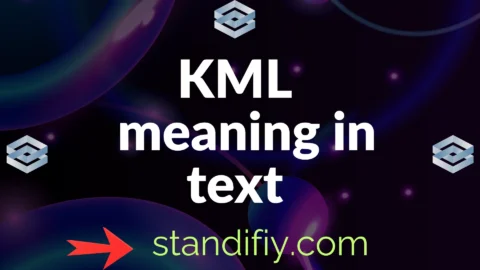 kml meaning in text