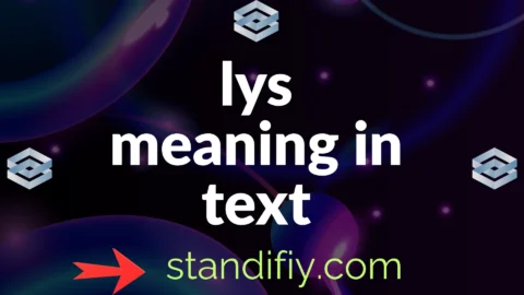 lys meaning in text
