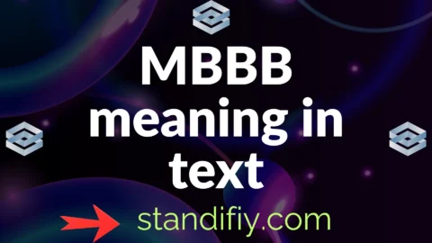 mbbb meaning in text