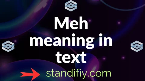 meh meaning in text