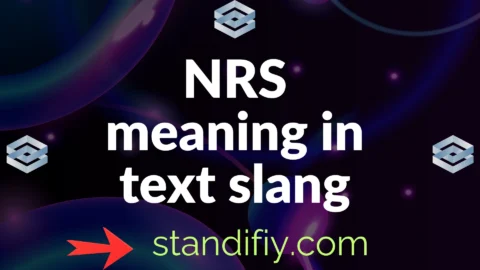 nrs meaning in text