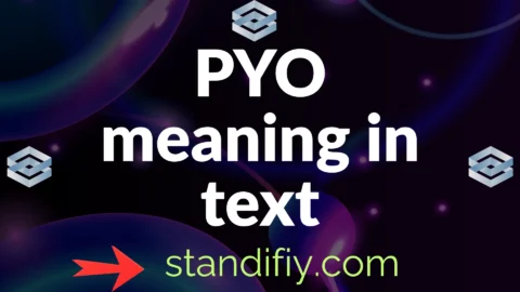pyo meaning in text
