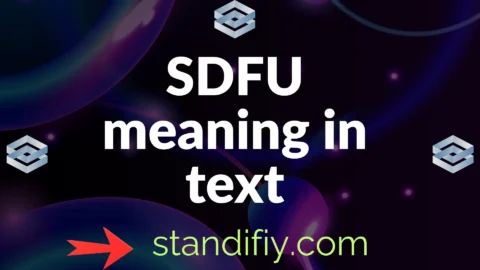 sdfu meaning in text