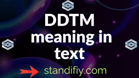 ddtm meaning in text