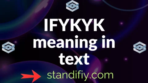ifykyk meaning in text
