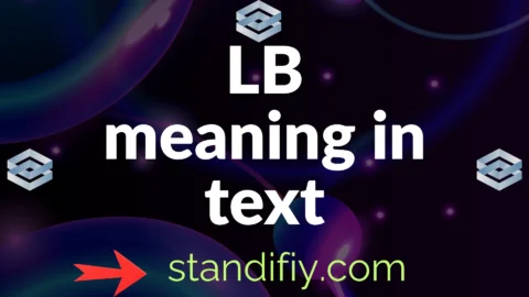 lb meaning in text
