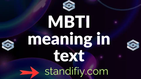 mbti meaning in text