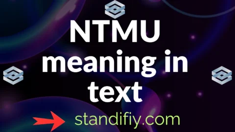 ntmu meaning in text