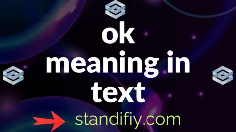 ok meaning in text