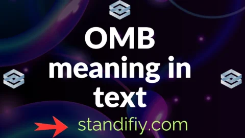 omb meaning in text