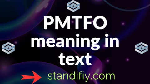 pmtfo meaning in text