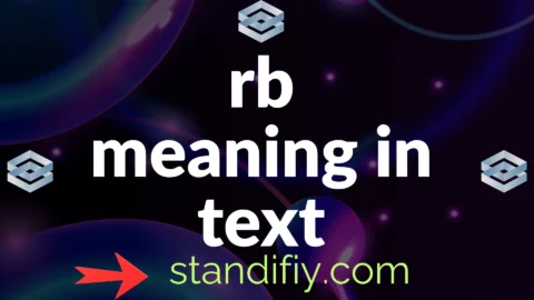 rb meaning in text