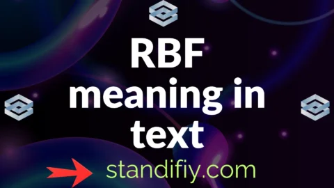 rbf meaning in text