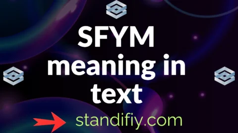 sfym meaning in text