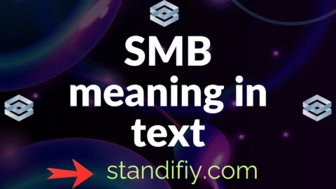 smb meaning in text