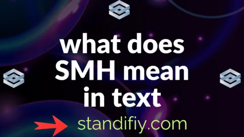 what does smh mean in text