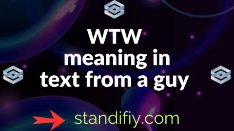 wtw meaning in text from a guy