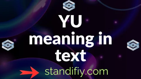 yu meaning in text