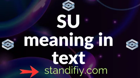 su meaning in text