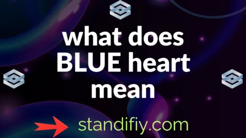 what does blue heart mean