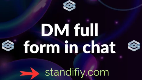 dm full form in chat