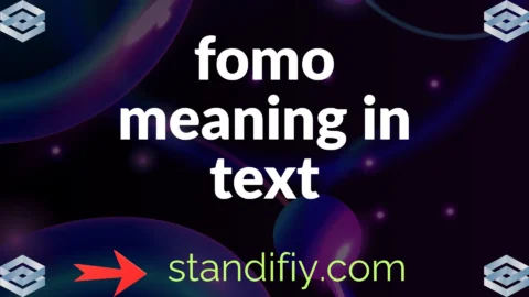 fomo meaning in text