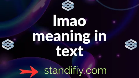 lmao meaning in text