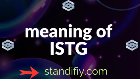 meaning of istg