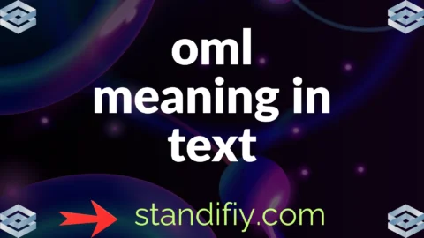 oml meaning in text