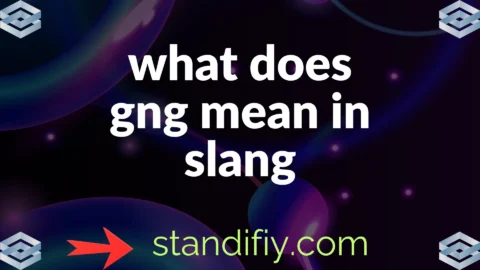 what does gng mean in slang