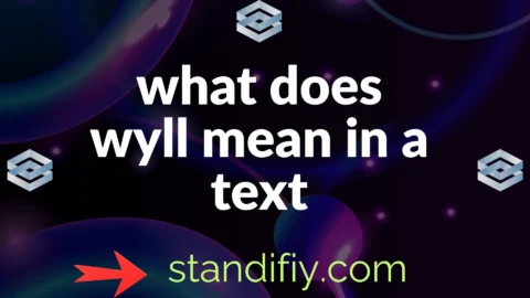 what does wyll mean in a text