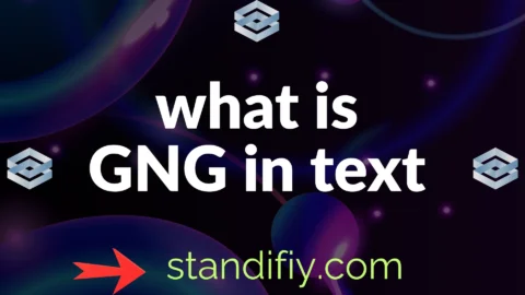 what is gng in text