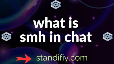what is smh in chat