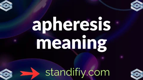 apheresis meaning