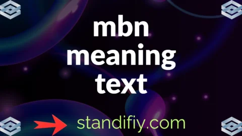 mbn meaning text