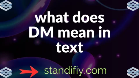 what does dm mean in text