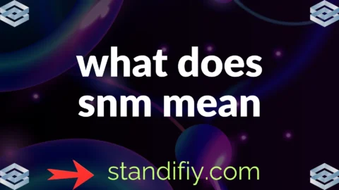 what does snm mean