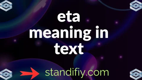 eta meaning in text